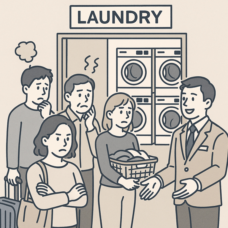 洗濯が原因でクレーム？