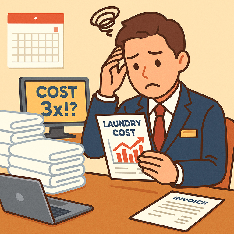 洗濯工場が抱える構造的な課題