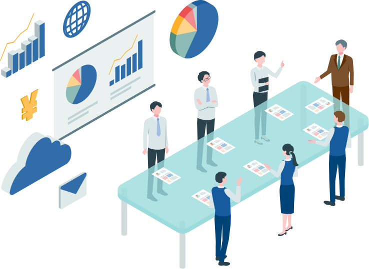 正確な市場調査が当社の特徴です